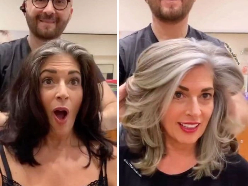 Sublimez vos cheveux gris et retrouvez une chevelure éclatante